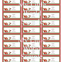 Wonderful Avery Free Printable Christmas Labels Templates Holiday Label Co Address