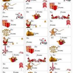 Legit Free Christmas Gift Tag Printable Print Either On Card Stock Cut Avery