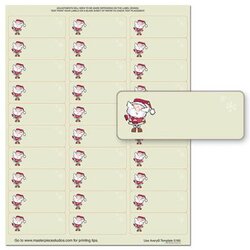 Exceptional Christmas Address Label Templates Avery Printable