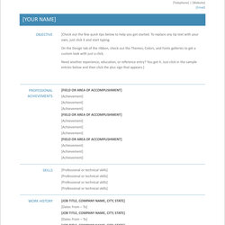 Out Of This World Free Modern Resume Templates Minimalist Simple Clean Design Word Microsoft Office Template