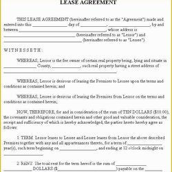 Free Download Rental Lease Agreement Templates Of Template Example With