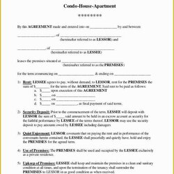 The Highest Quality Lease Template Free Download Of Short Term Rental Agreements Design Templates