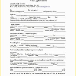 Rental Lease Template Free Download Of Application Forms Agreement Form Printable Renters Amp Applications