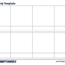 Great Comic Strip Template Family