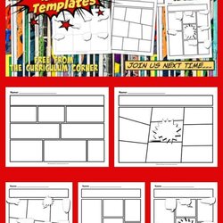 Peerless Templates For Comic Strips The Curriculum Corner Strip