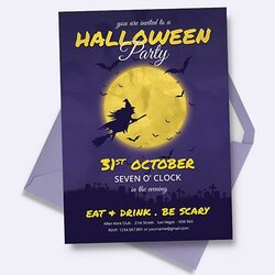 The Highest Quality Free Scary Halloween Party Invitation Template Download Moon Invitations Editable Full