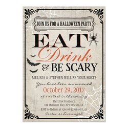 Halloween Party Invitation Birthday