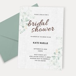 Perfect Wedding Shower Invitation Templates Ms Word Publisher Apple Bridal Template Party Elegant Pages