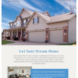 How To Create Real Estate Examples Ads Poster Template Illustrator Pages