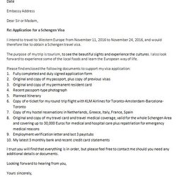 Worthy How To Apply For Visa Cover Letter