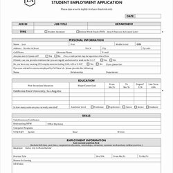 Fine Bilingual Employment Application Template Free Form Beautiful Printable Basic Of