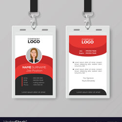 Worthy Employees Id Card Template Within Employee Badge Pertaining Mailings Co Word
