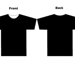 Preeminent Shirt Design Template Best Templates Illustrator Layout Printing Clip Printable Shirts Library
