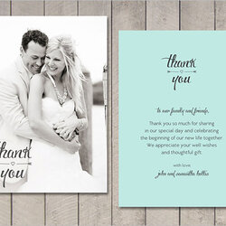 Sublime Wedding Thank You Cards Vector Printable Width