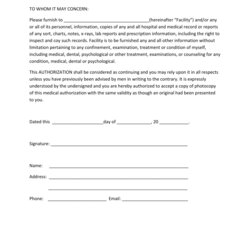 Eminent Medical Release Form Printable For Personal Trainers
