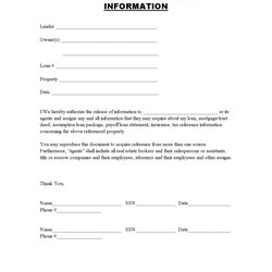 Excellent Release Of Information Forms Printable Blank Template Authorization Form Sample Estate Documents