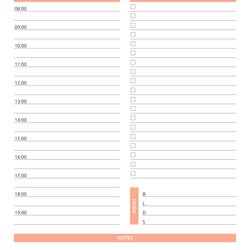 Worthy Daily Planner Template Today Hourly