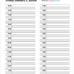 The Highest Quality Daily Calendar Templates Free Word Excel Formats Template Planner Schedule Printable