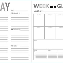 Spiffing Free Printable Daily Calendar Template Example