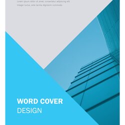 The Highest Standard Microsoft Word Cover Templates Free Download File