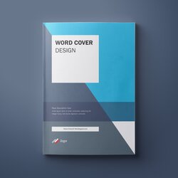 Exceptional Ms Word Cover Page Designs Template Pages In