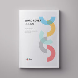 Splendid Microsoft Word Cover Templates Free Download Layout Booklet Brochure