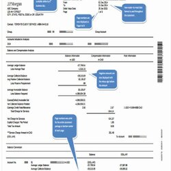 Excellent Chase Bank Statement Template Unique Templates