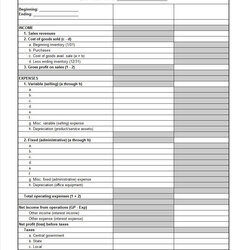 Peerless Simple Profit Loss Spreadsheet Intended For And Statement Template Excel Trading Trucking Account