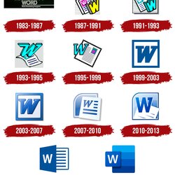 Preeminent Microsoft Word Logo Symbol Meaning History Brand