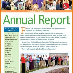 Fantastic Nonprofit Annual Report Template Contemporary Sample Reports Templates