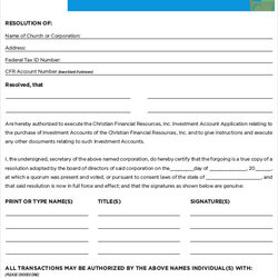 Magnificent Corporate Resolution Form Free Word Documents Download Template Blank Forms Sample Business