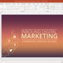 Worthy Digital Presentation Template Inbound Marketing