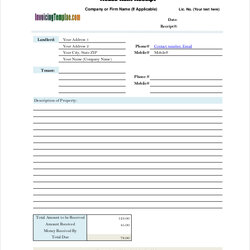 Outstanding House Rent Receipt Format Free Word Templates General Daily Update Template