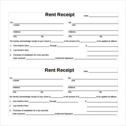 Peerless House Rent Receipt Formats Free Printable Word Excel Template Rental Car Invoice Format Sample Bill