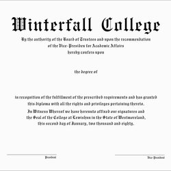 Wizard Free Printable Certificate Template Diploma Degrees Bachelor Diplomas Sample Lovely Fake High School