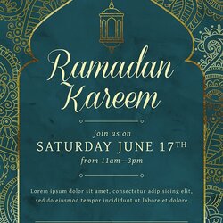 Legit Printable Ramadan Event Flyer Template Word