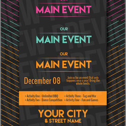 High Quality Event Flyer Templates Exclusive
