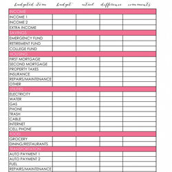 Sterling Budget Templates That Will Help You Stop Stressing About Money Monthly Printable Worksheet