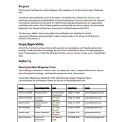 Magnificent Incident Response Plan Templates Google Docs Word Pages Sample Template