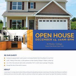 Admirable Mortgage Open House Flyer Template In Adobe Illustrator Printable Flyers Editable Business