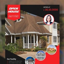 Preeminent Open House Flyers Templates Best Of Printable Flyer Choose Board