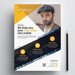 Peerless Business Print Flyer Templates Template Catalog Flyers Format Corporate Brochure Card Cards Choose