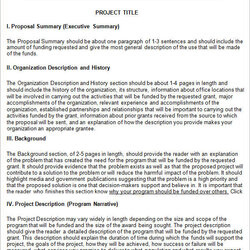 Free Sample Grant Proposal Templates In Ms Word Pages Template Mini Business Format Details Google Docs