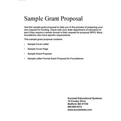 Grant Proposal Templates Non Profit Research Template Database Kb