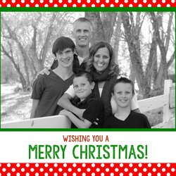 Great Free Christmas Card Templates Crazy Little Projects