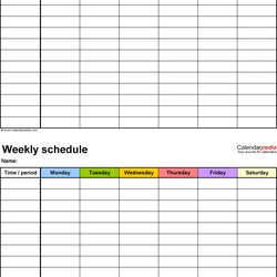 Preeminent Blank Calender Two Weeks Calendar Template Printable Schedule Weekly Templates Word Free For