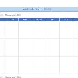 Champion Blank Weekly Schedule Excel Search Engine Calendar Template