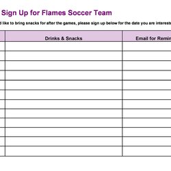 Sublime Sign Up Sheet In Templates Word Excel Template Printable List Events Interested Build Future