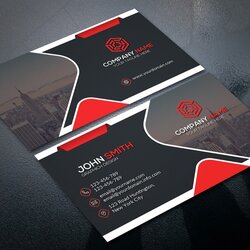 Exceptional Free Business Card Template Templates