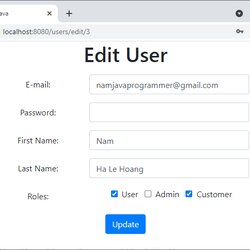 Superlative Spring Security Roles To User Examples Edit Form